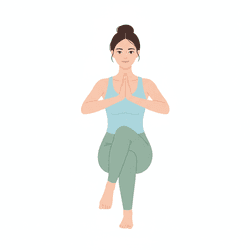 Eagle Pose