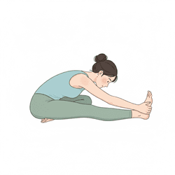 Head-to-knee Pose Left