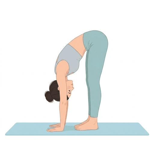 Standing Forward Fold Pose